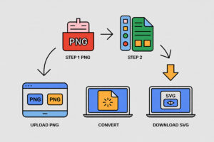 How to Convert PNG to SVG Section-e